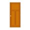 Trimlite 24"x80"x13/8" Fir 3Panel Mission Interior Shaker 71/4" LH Prehung Door Satin Nickel Hinges 2068fir8403LH15714 - alternate 1